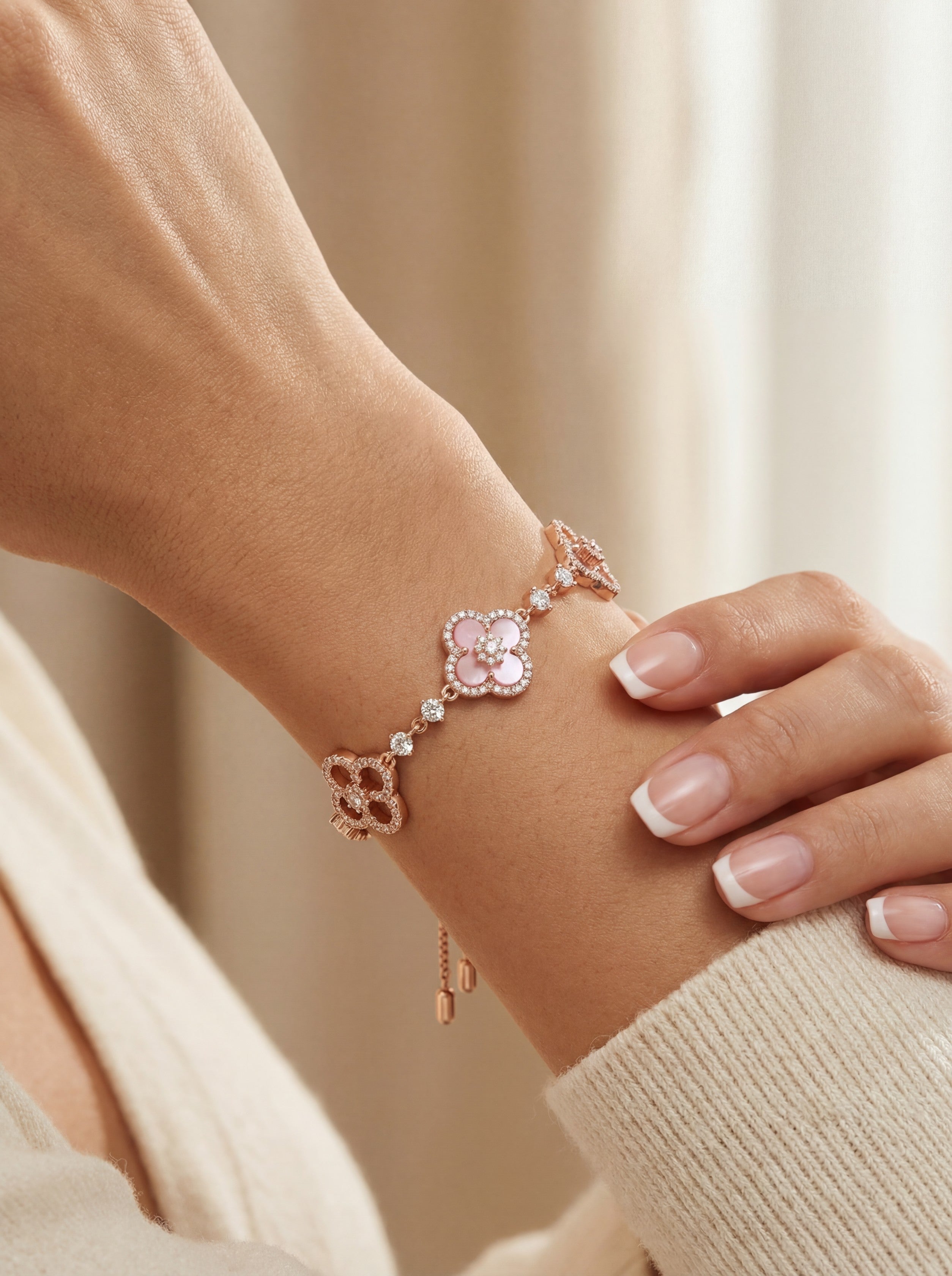 Adele Bracelet - Rose Gold
