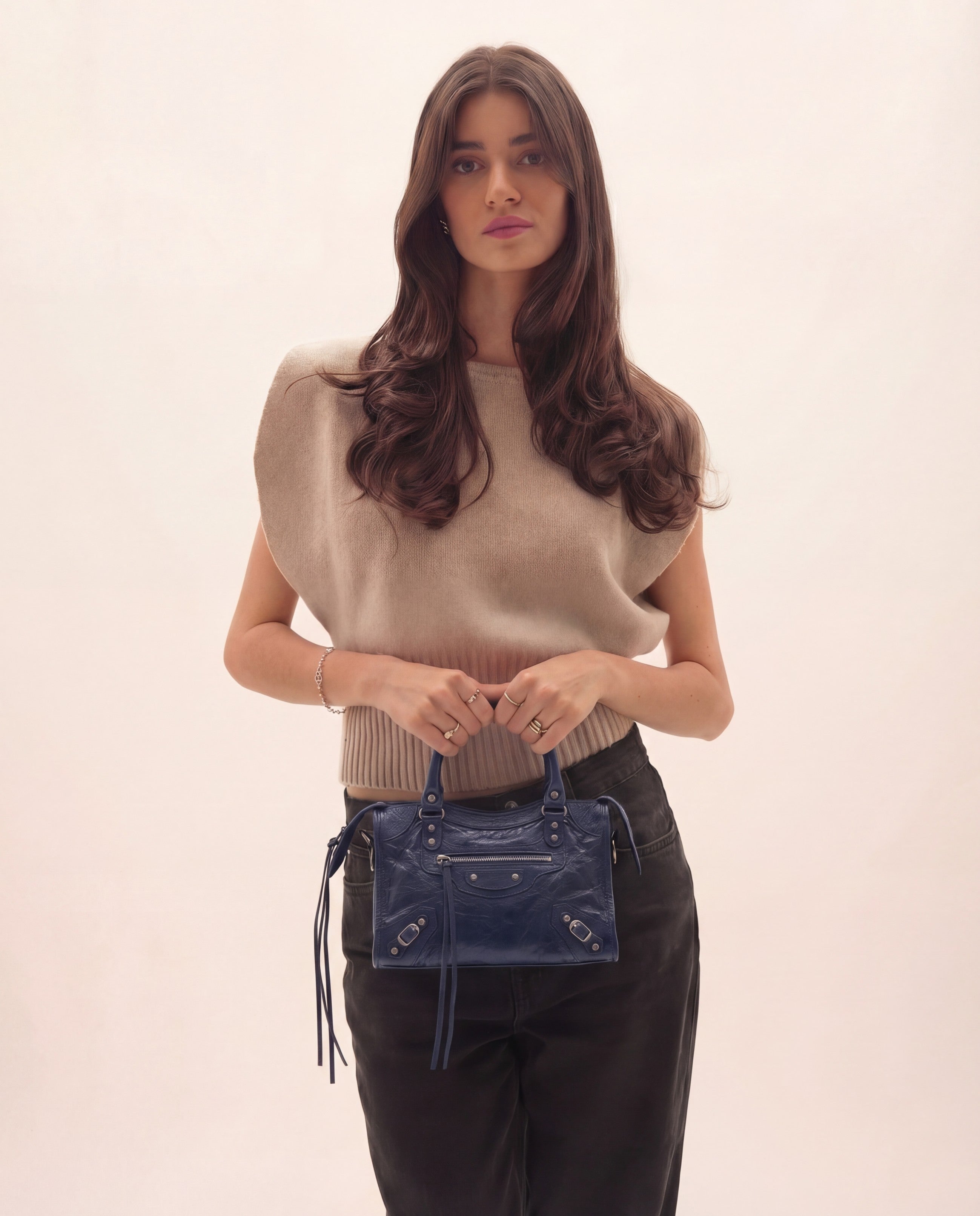 It girl bag small - Navy