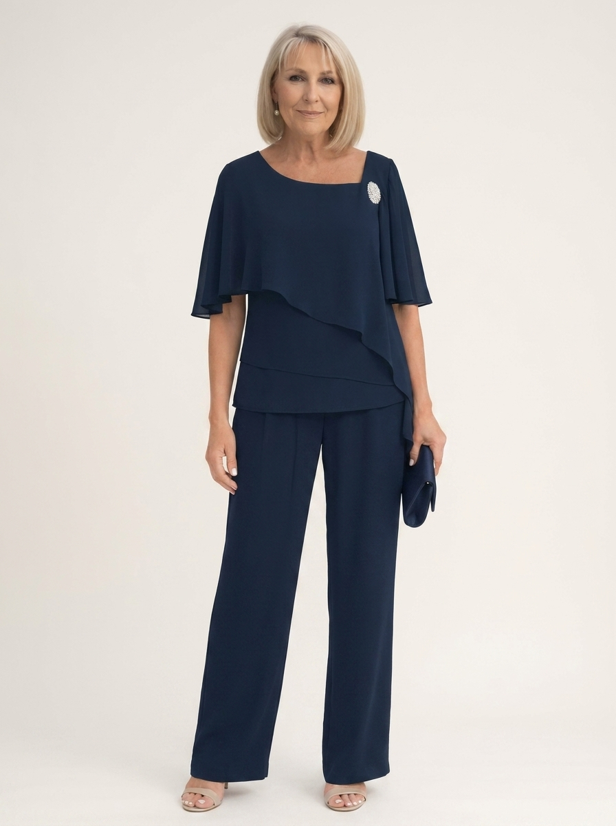 Beatrice Co Ord Set Formal Evening Women's UK - studio_main_navy_blue